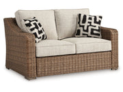 Beachcroft - Loveseat With Cushion - Beige