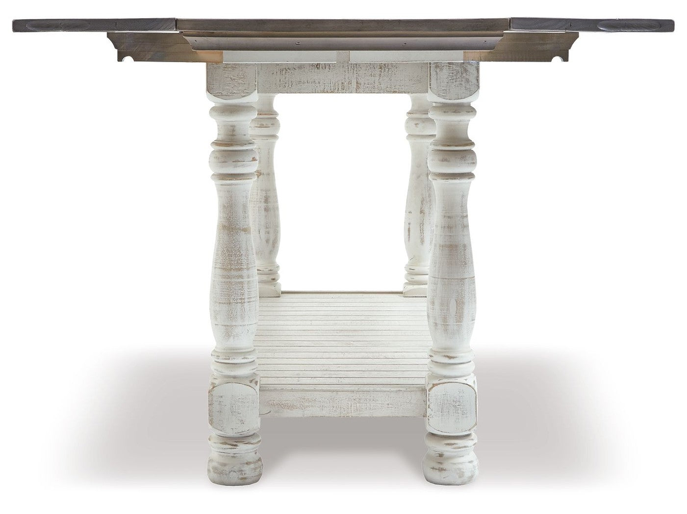 Havalance - Flip Top Sofa Table - Gray / White