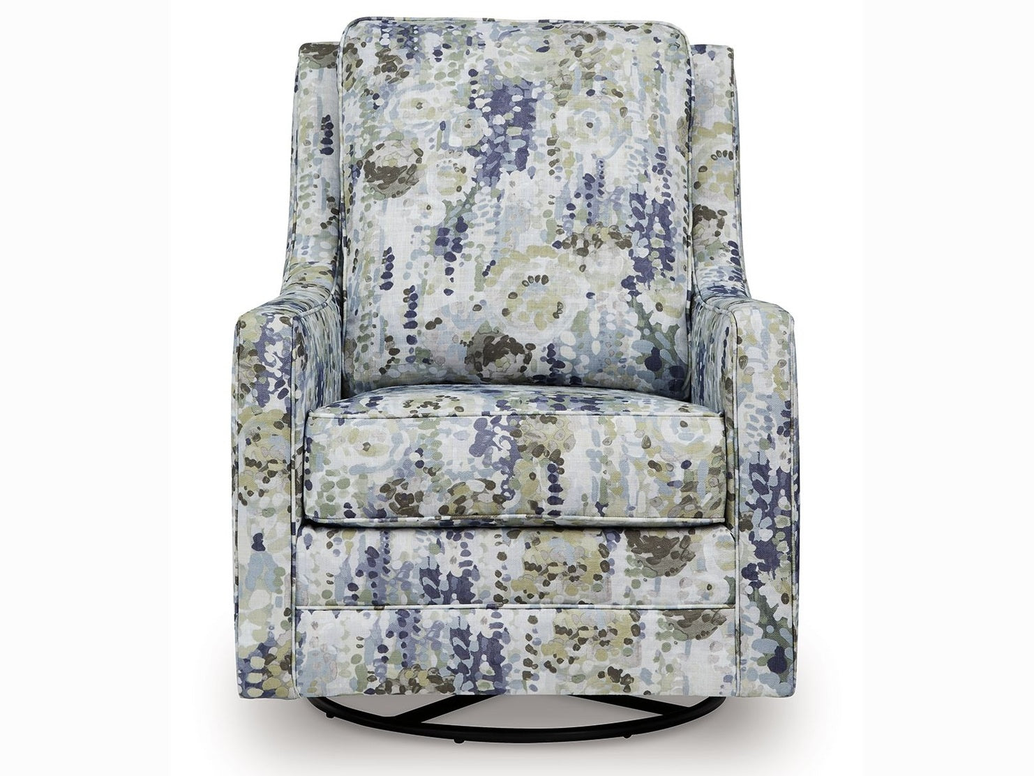 Dustinford - Swivel Glider Accent Chair - Multi