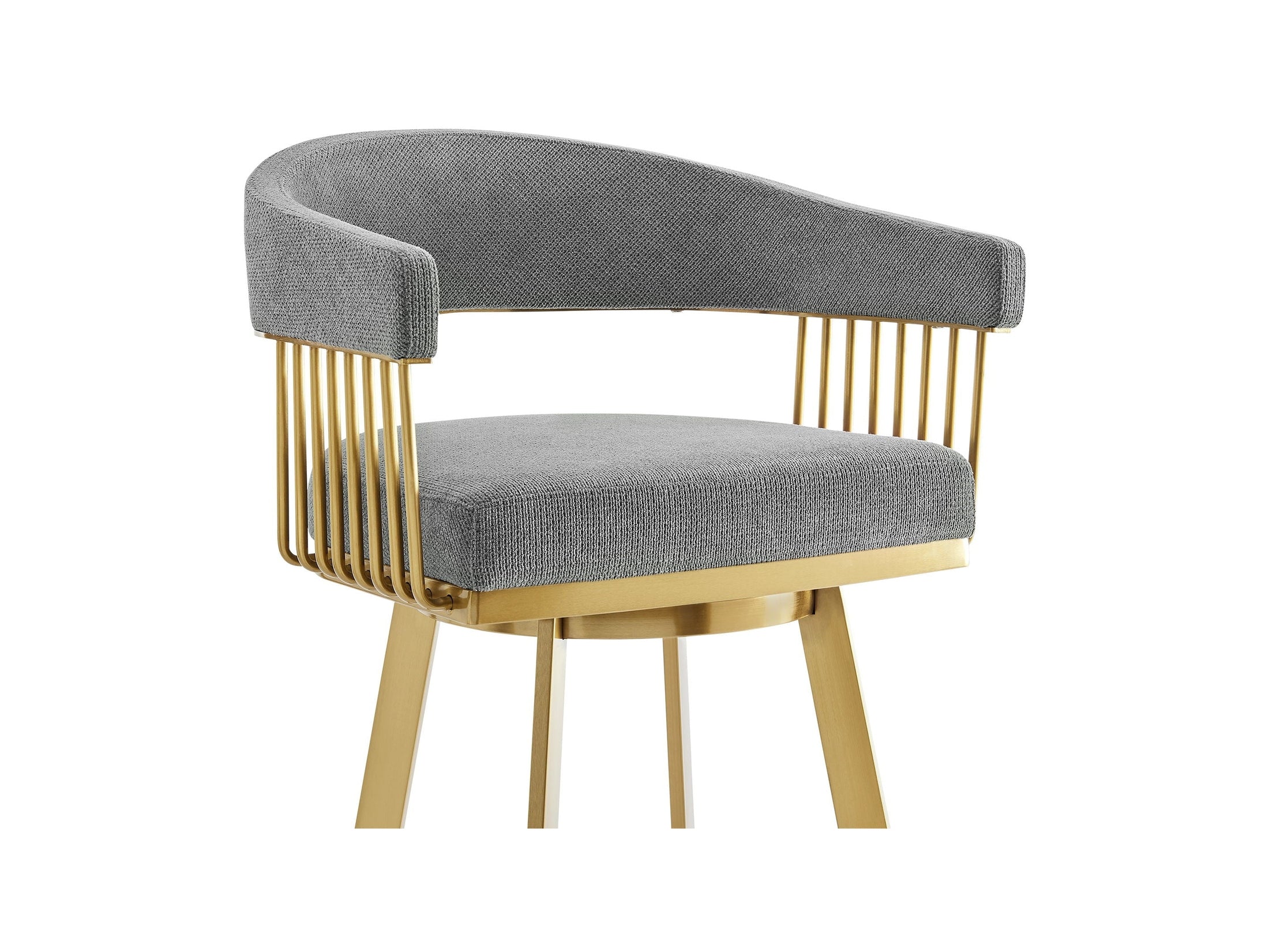 Chelsea - Swivel Fabric Stool