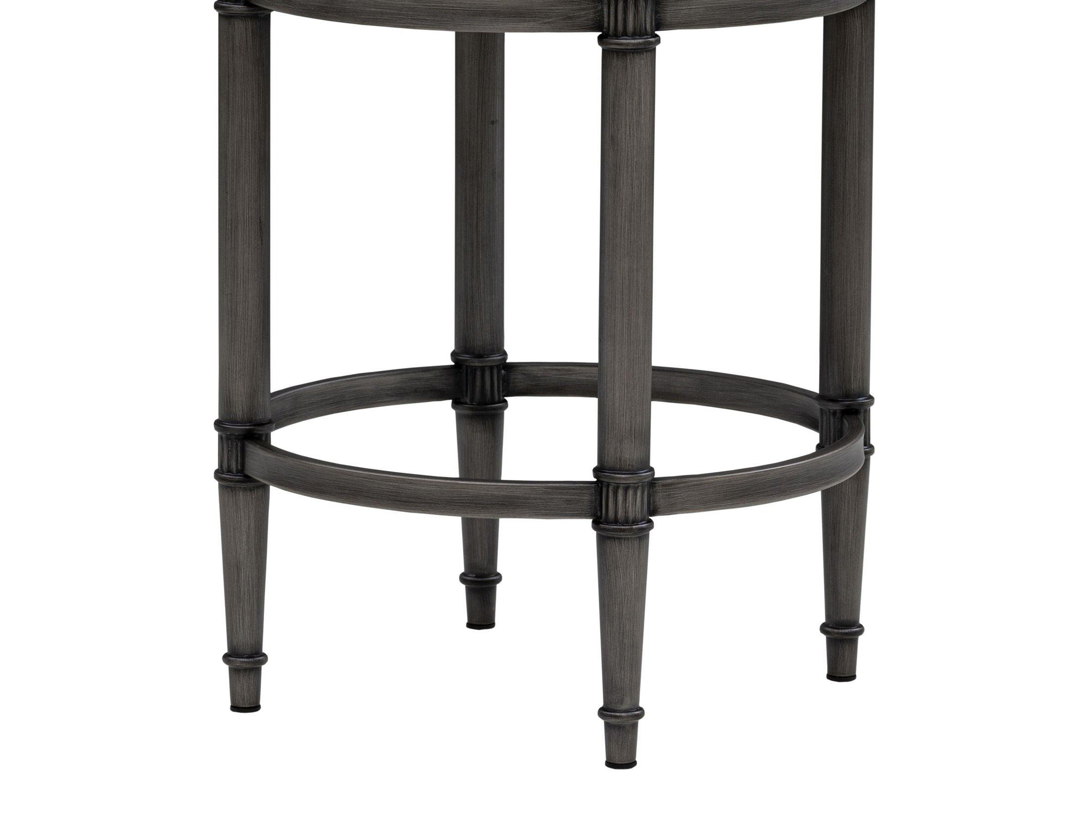 Eunice - Faux Leather Upholstered Swivel Counter Height Barstool