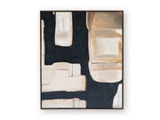 Feyville - Wall Art - Black / Brown / Cream
