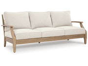 Carter Hall - Sofa With Cushion - Beige