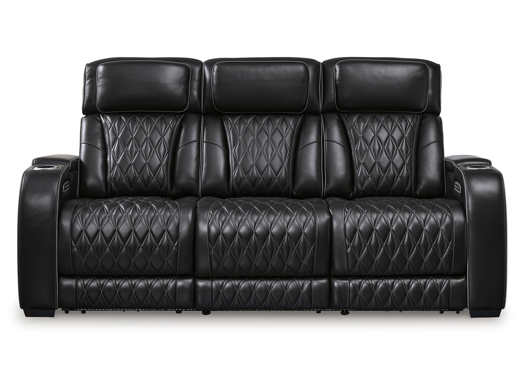 Boyington - Power Reclining Sofa With Adj Headrest