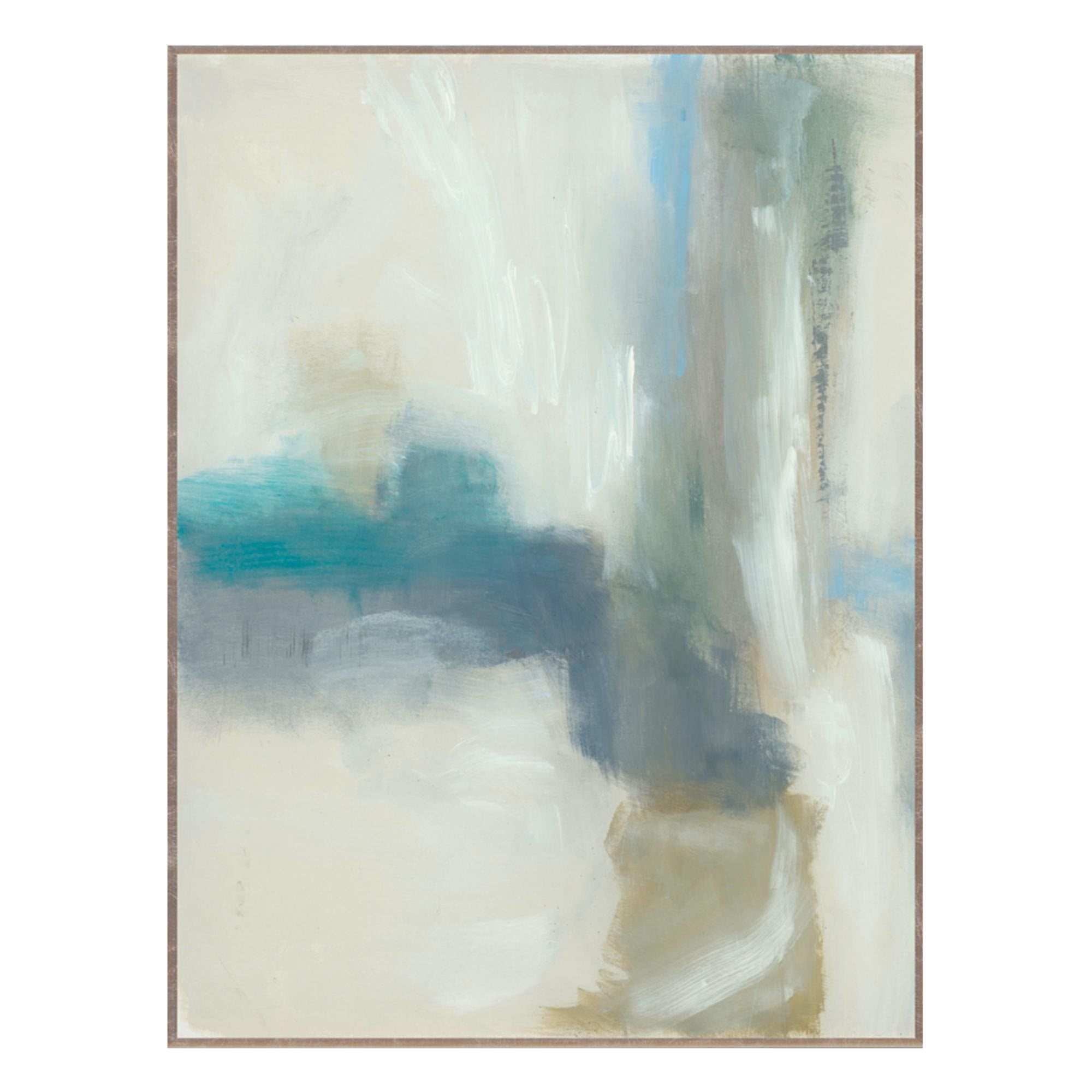 Lapis II - 36" x 48" Painting Art by Buddy Whitlock - Blue