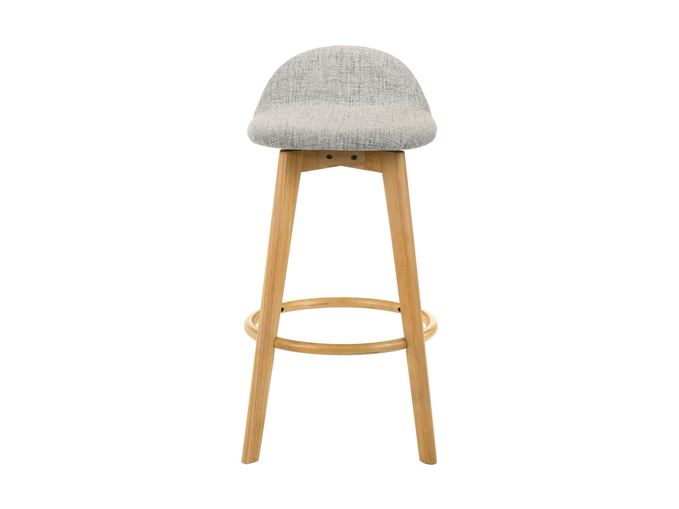 Vera - Upholstered Wood Counter Height Barstool