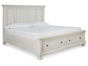 Robbinsdale - Panel Storage Bed