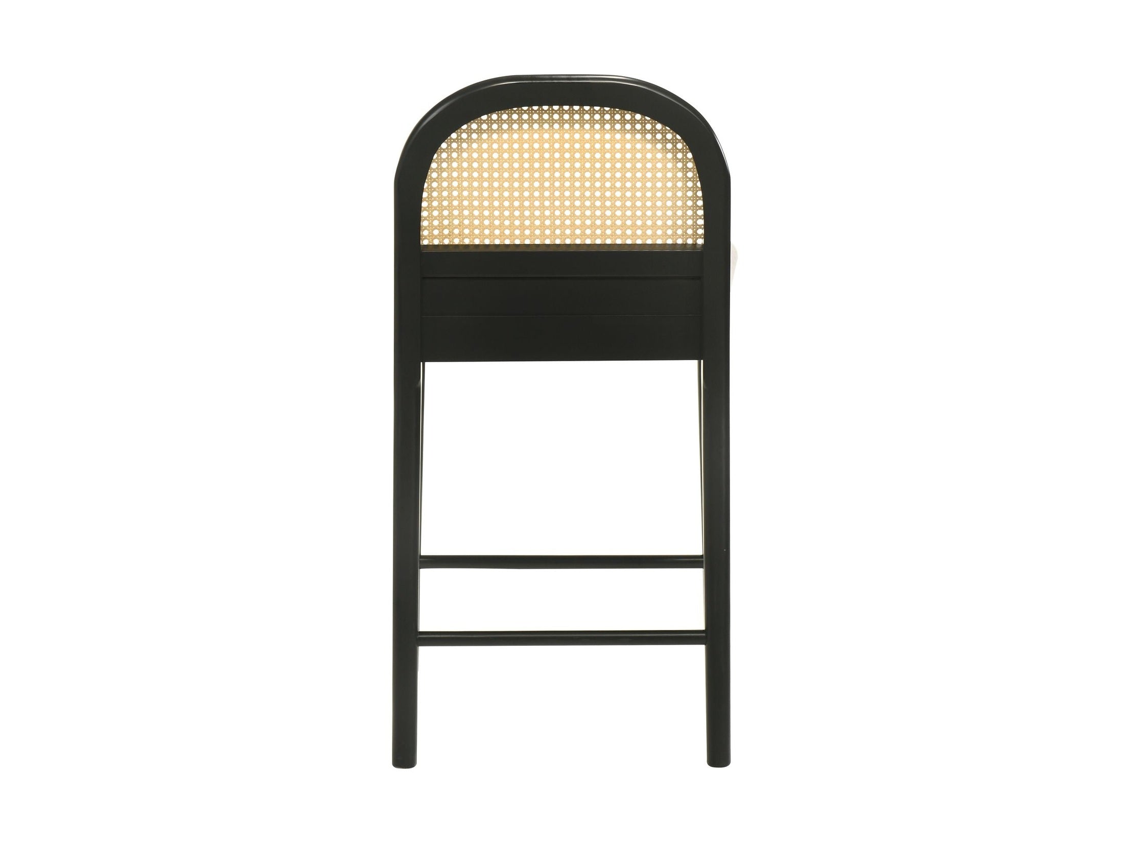 Lucio - Modern Farmhouse Wood Counter Height Kitchen Bar Stool