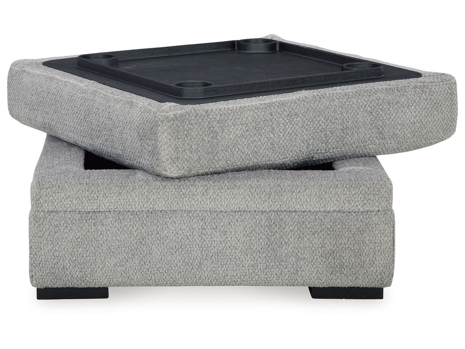 Casselbury - Ottoman With Storage - Cement