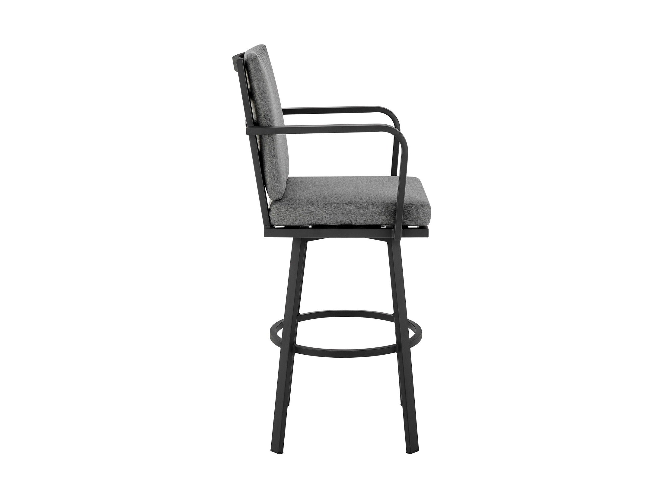 Arnauld - 30" Outdoor Patio Swivel Bar Stool Set