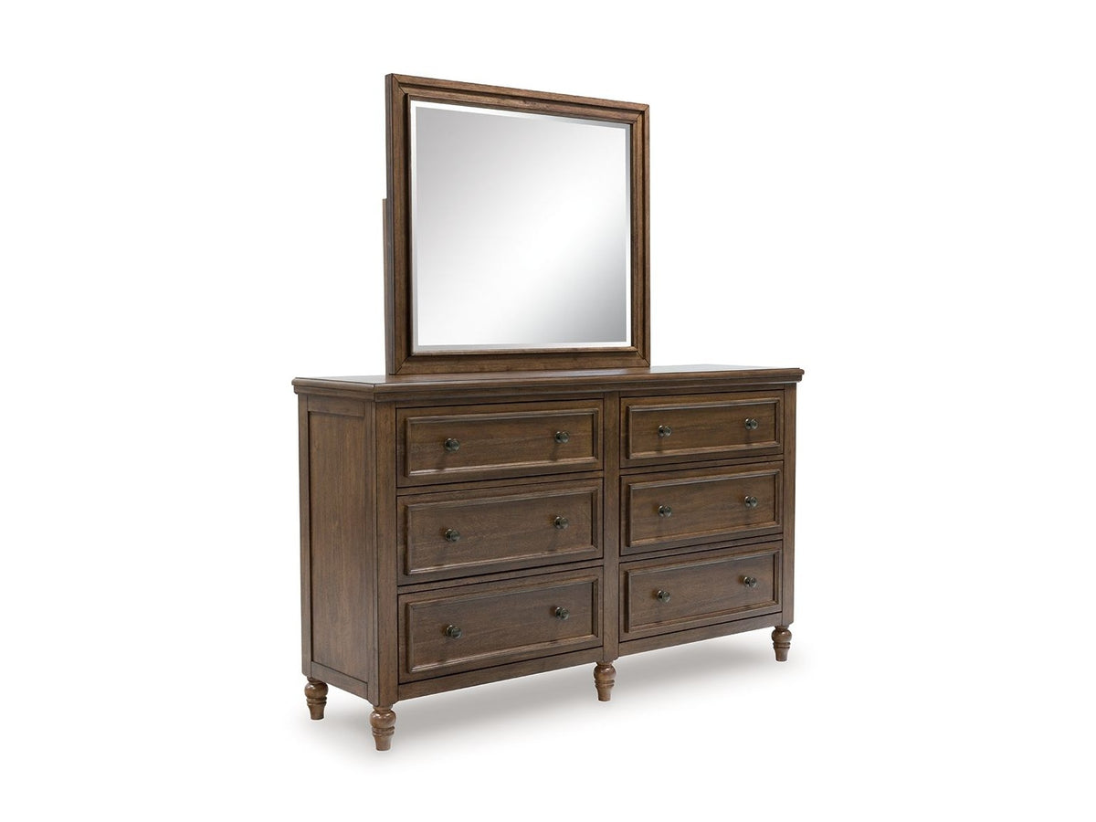 Sturlayne - Dresser And Mirror - Brown