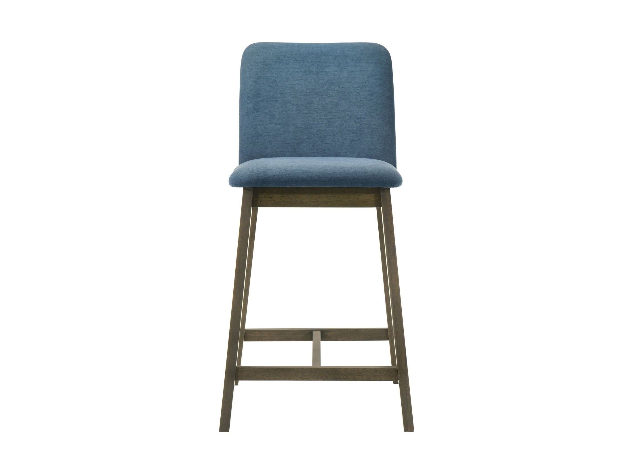 Allin Upholstered Wood Counter Height Barstool