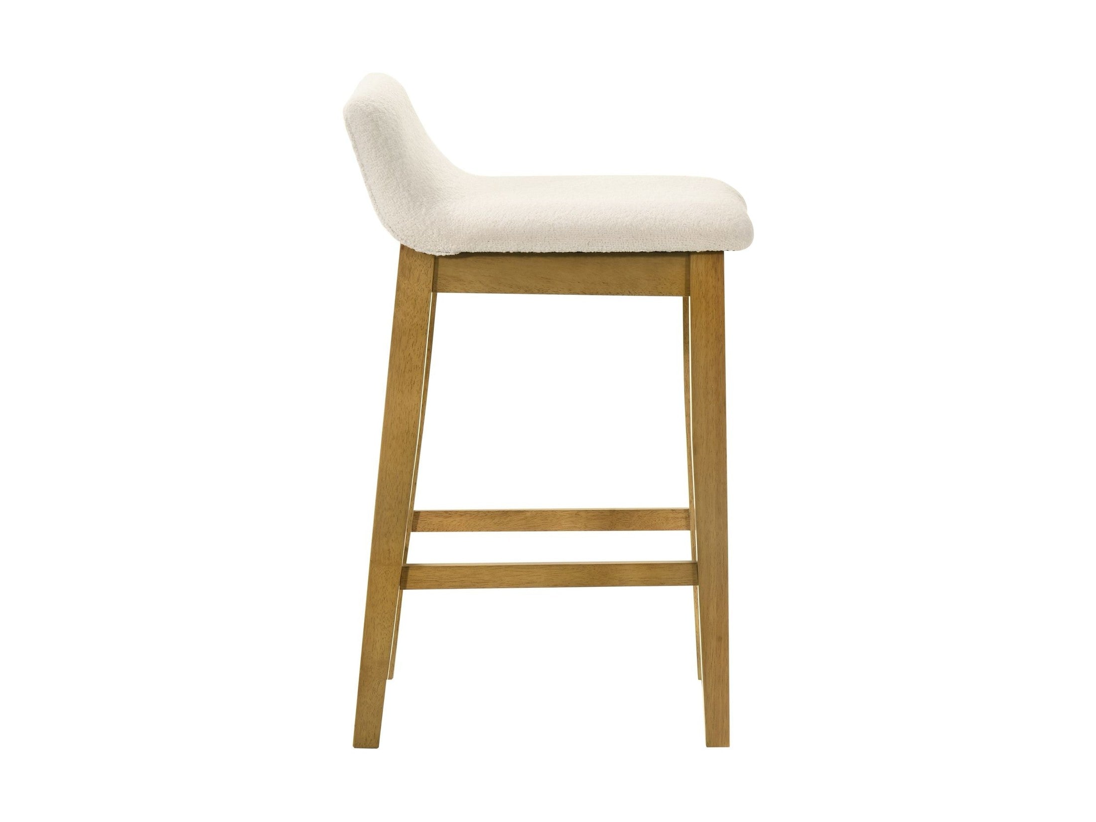 Annikah - Modern Transitional Wood Counter Height Kitchen Bar Stool