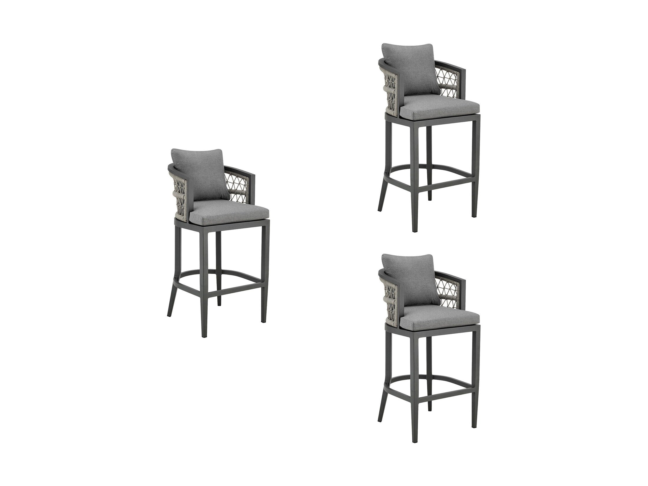 Zella - Outdoor Patio Bar Stool Set