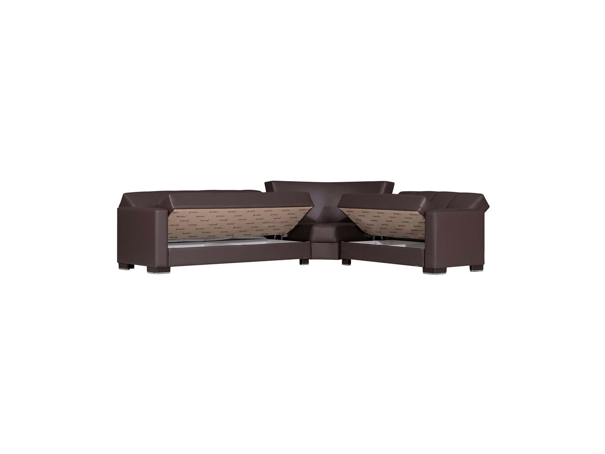 Ottomanson Armada - Upholstered Convertible Sectional With Storage