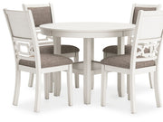 Erinberg - Dining Room Table Set (Set of 5) - Antique White