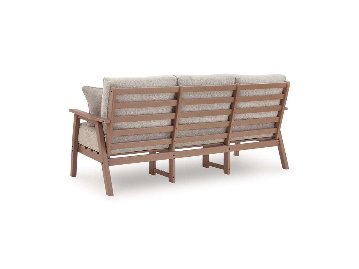 Grover Beach - Sofa With Cushion - Driftwood