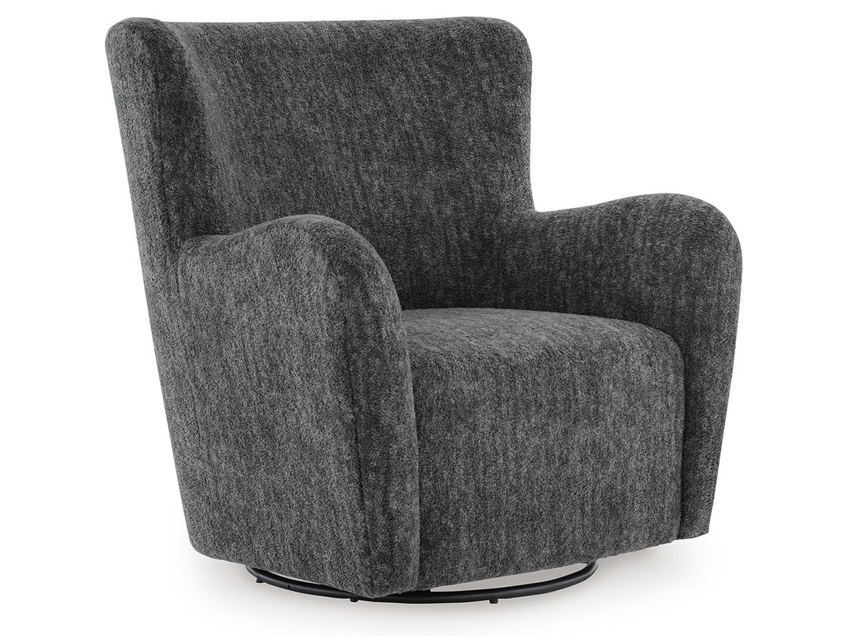 Rowenburg - Swivel Glider Accent Chair