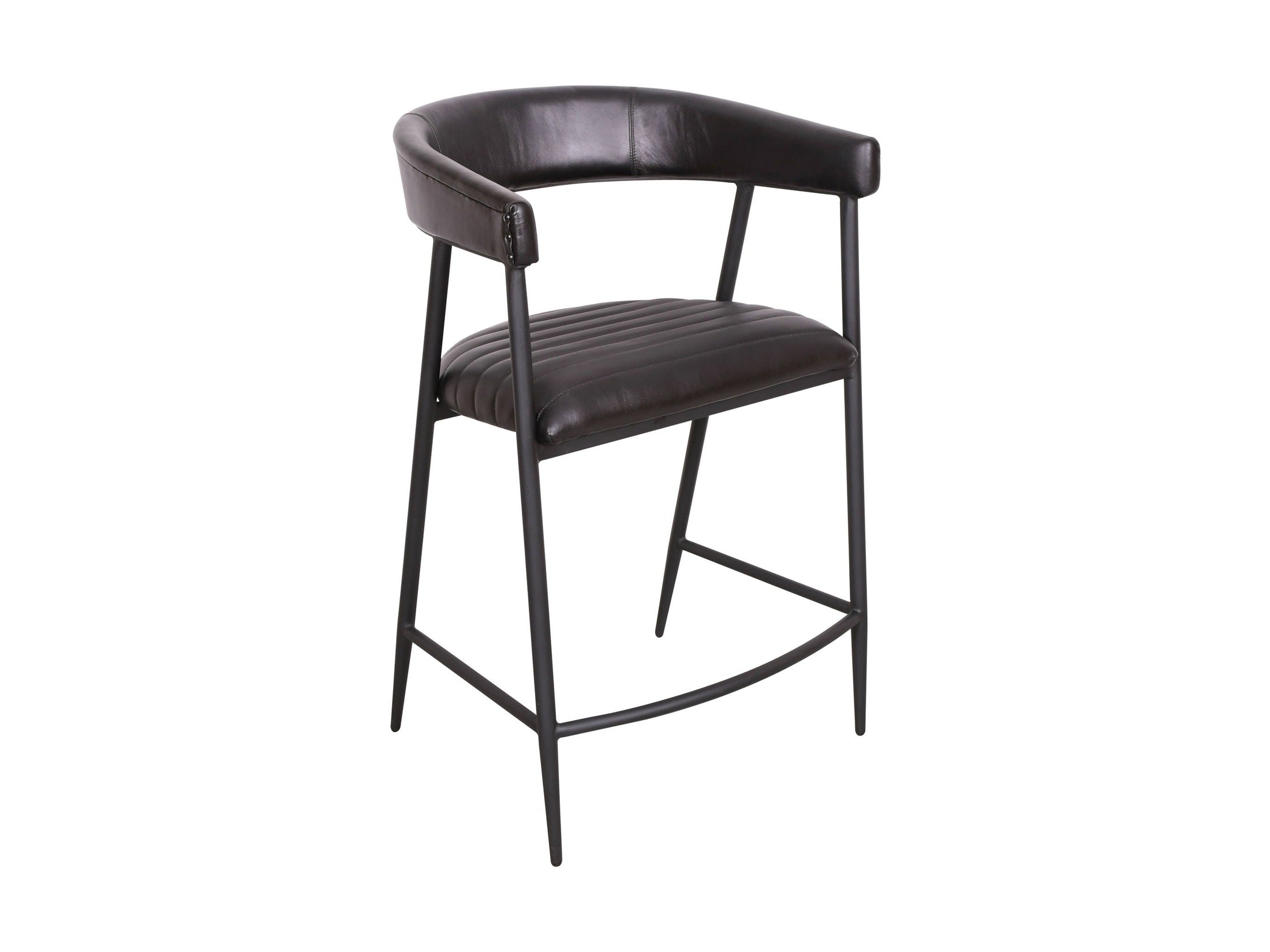 Preston - Counter Stool - Midnight Raven