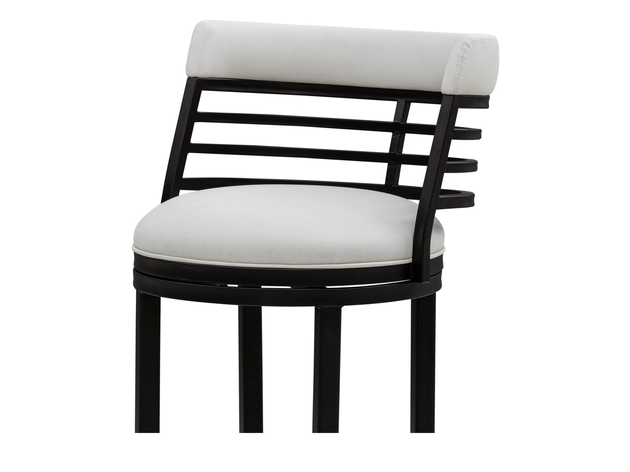 Telia - Upholstered Swivel Counter Height Barstool