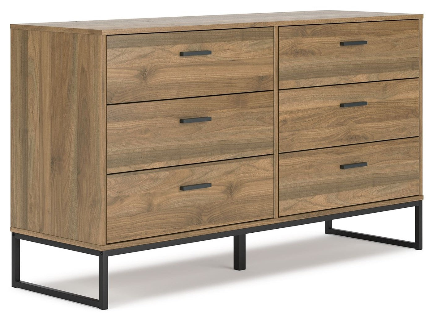 Deanlow - Six Drawer Dresser - Honey