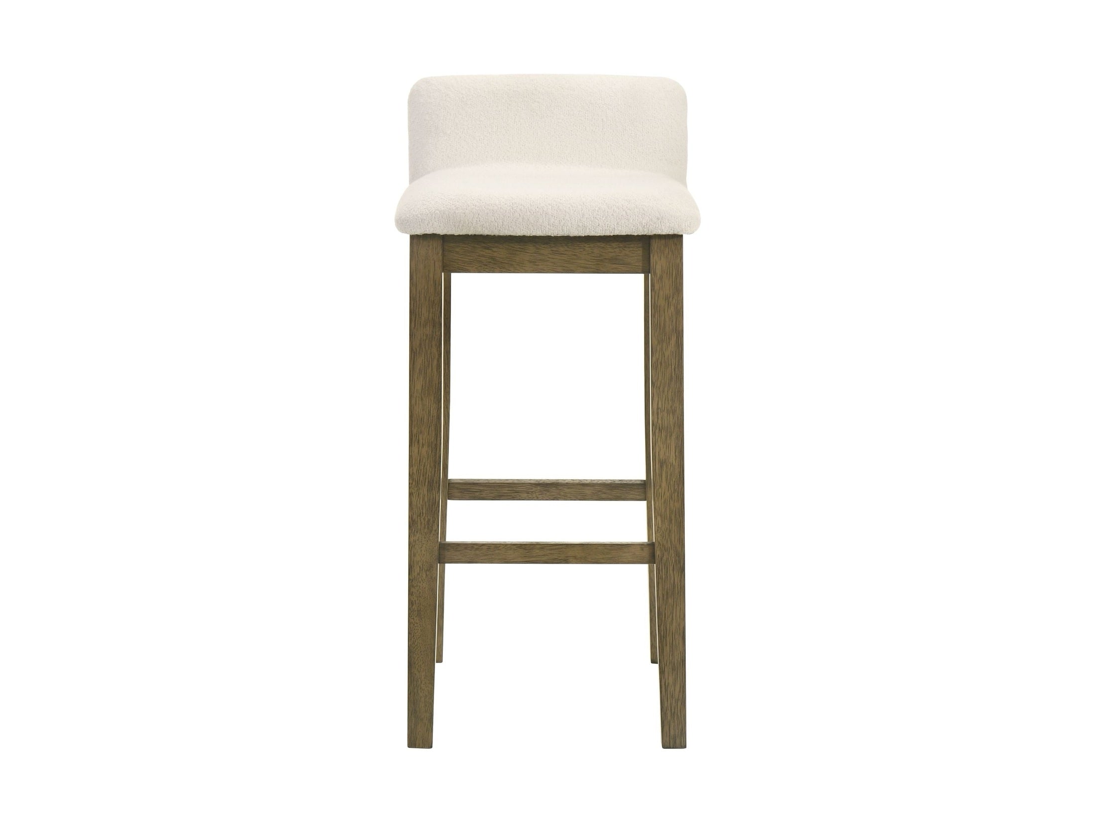 Annikah - Modern Transitional Wood Bar Height Kitchen Bar Stool