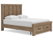 Garistyn - Panel Storage Bed