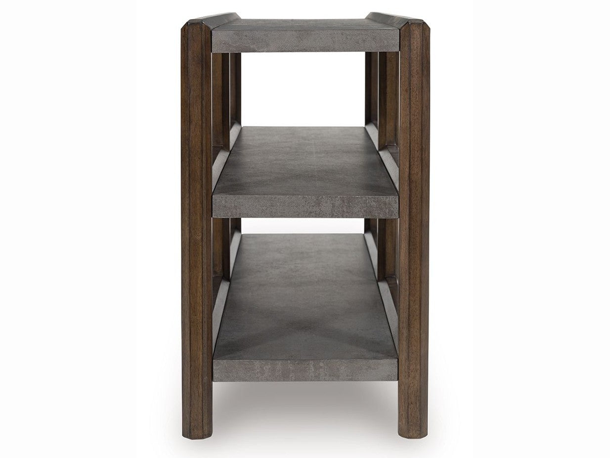 Kallenny - Sofa Table - Brown / Gray