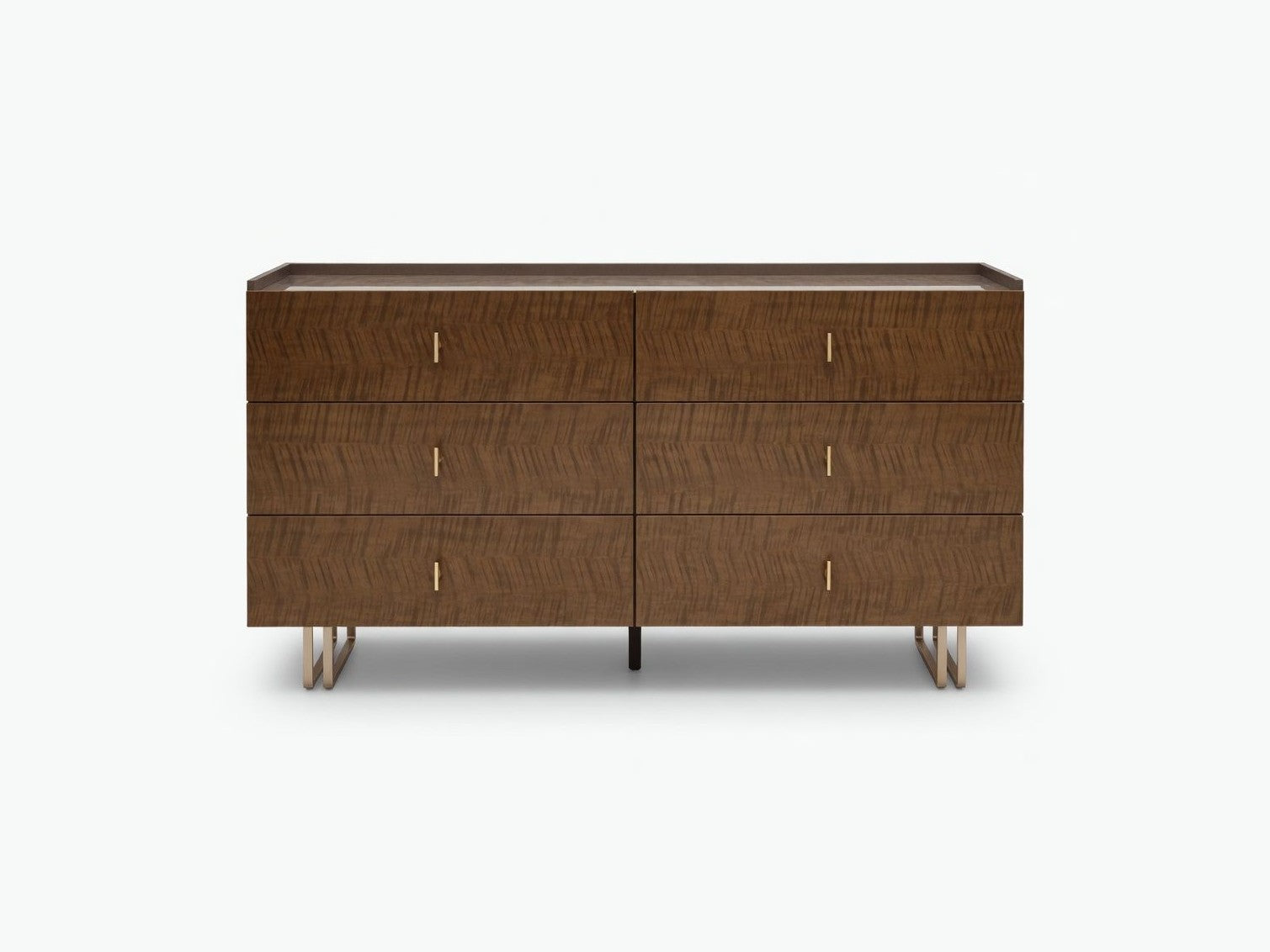 Fiamma - Double Dresser - Light Beige / Brown