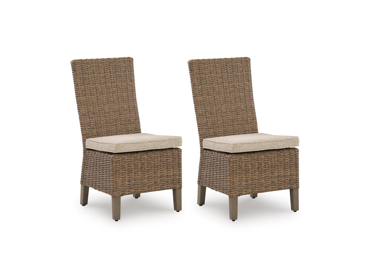 Laguna Heights - Side Chair With Cushion (Set of 2) - Beige