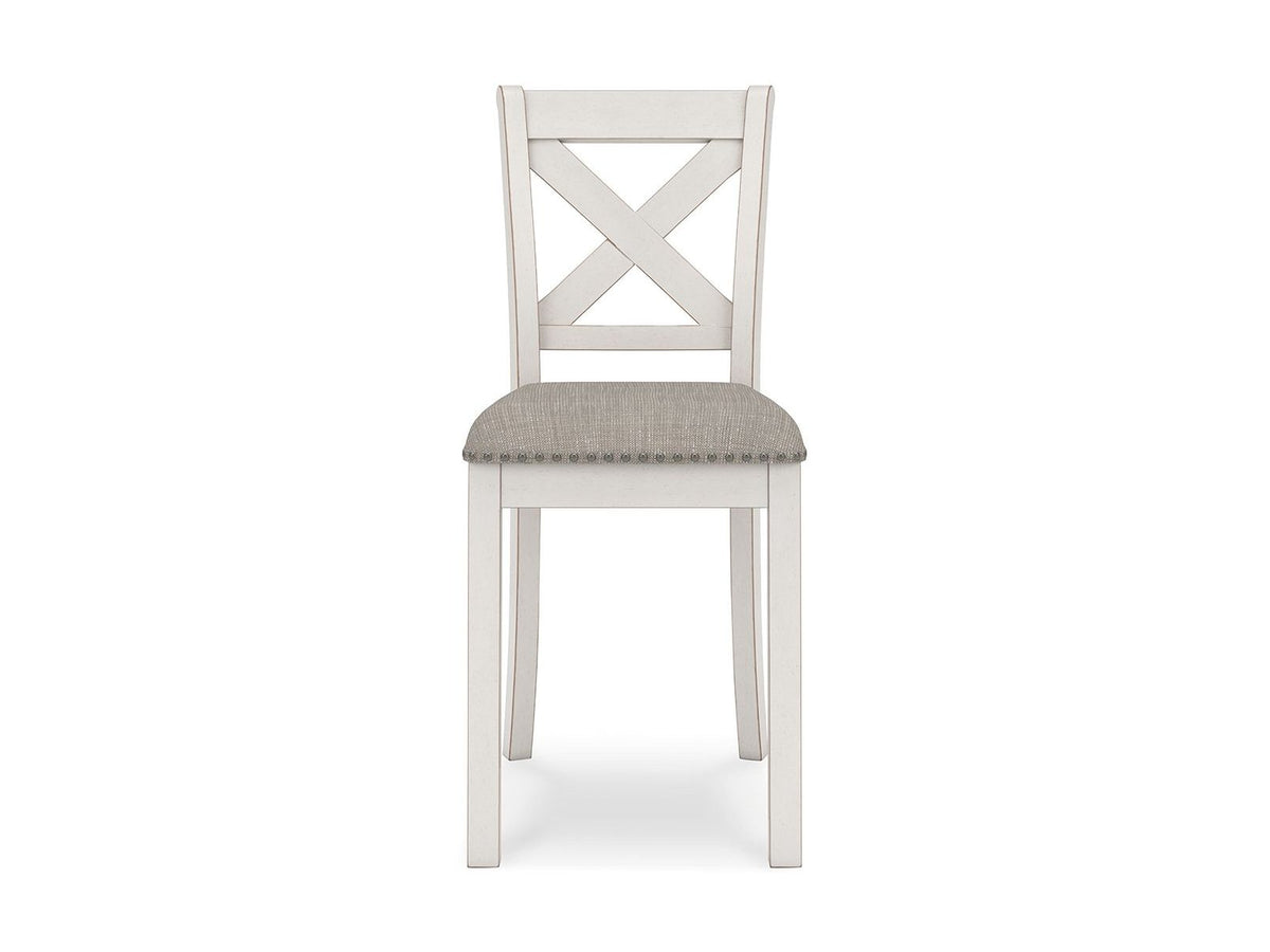 Robbinsdale - Upholstered Barstool (Set of 2) - Antique White