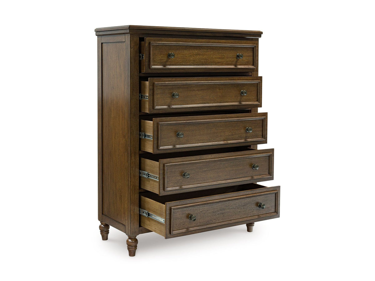 Sturlayne - Five Drawer Chest - Brown