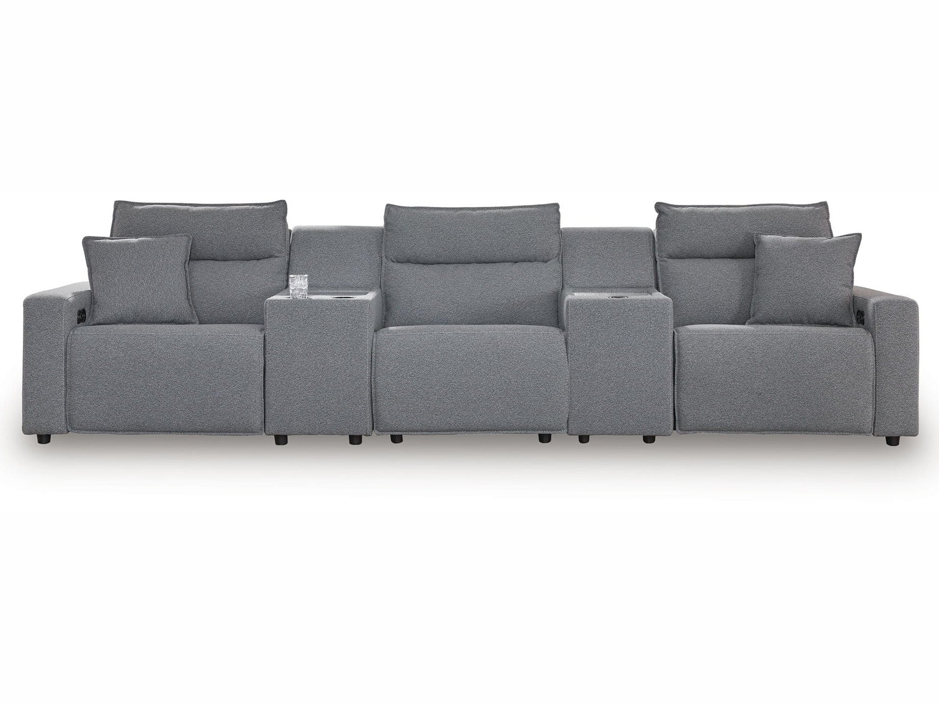 Modmax II - Reclining Sectional - Salt And Pepper