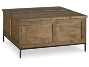 Torlanta - Lift Top Cocktail Table - Brown