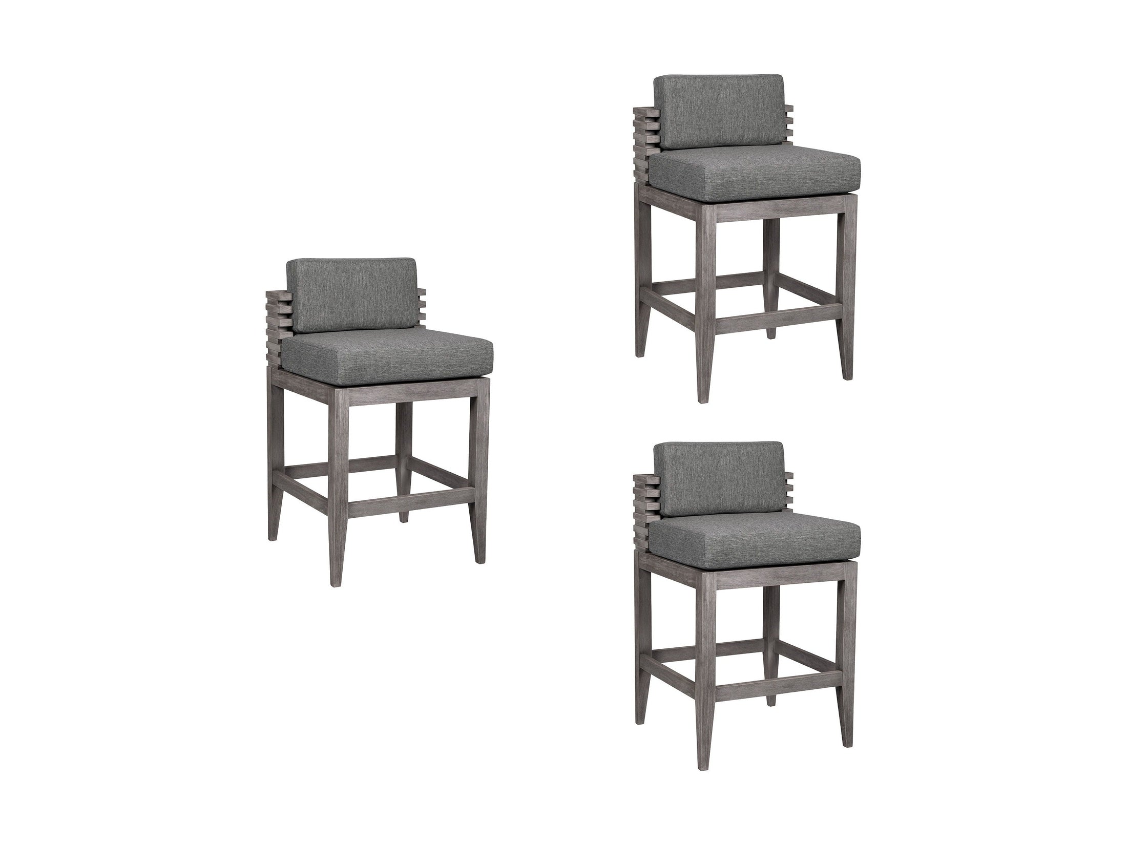 Vivid - Outdoor Patio Counter Stool Set