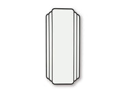 Antigone - Floor Mirror - Black