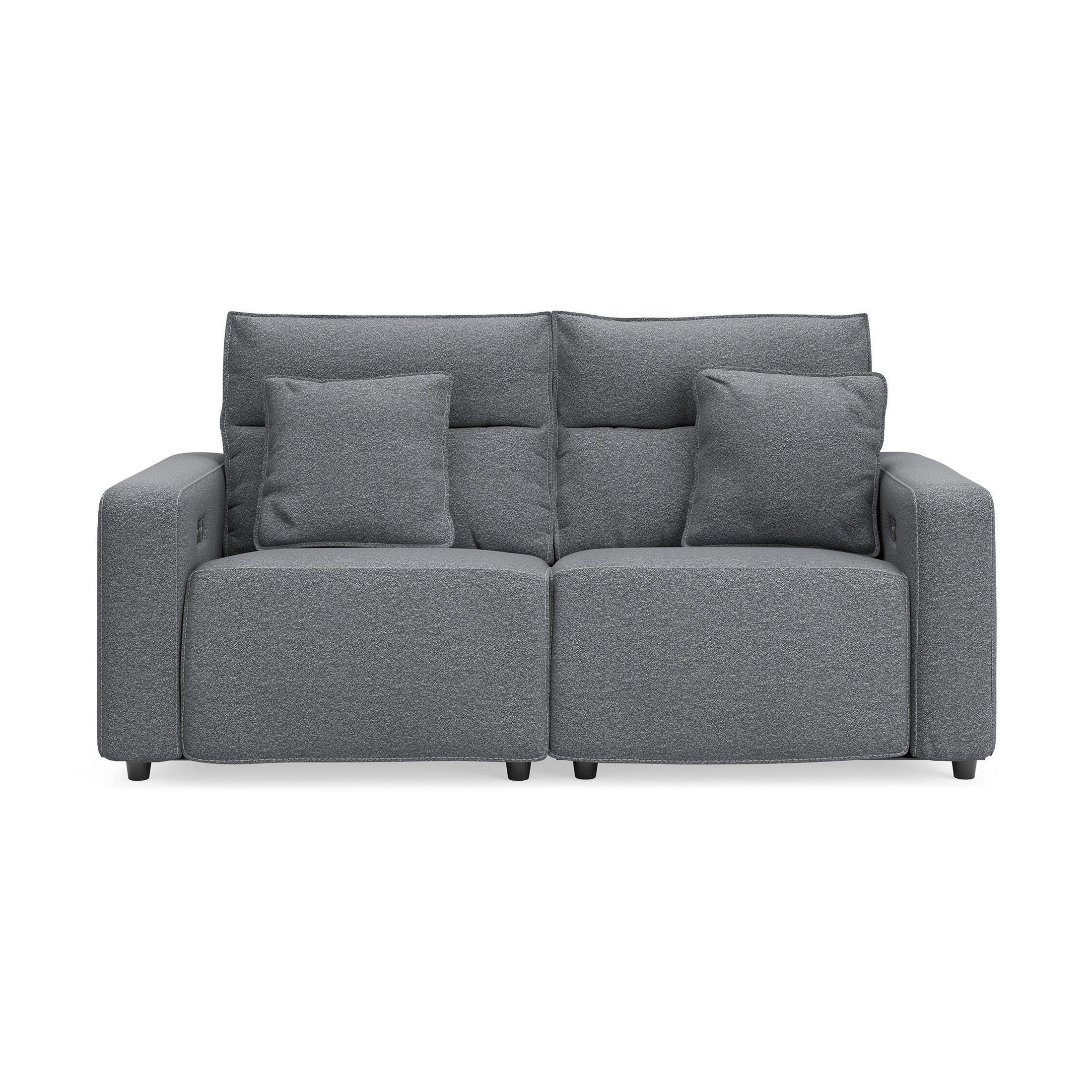 Modmax II - Reclining Sectional - Salt And Pepper