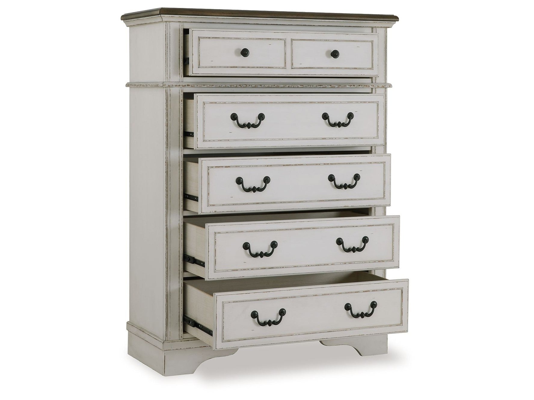 Blendon - Five Drawer Chest - Two-tone