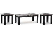 Jazmore - Occasional Table Set (Set of 3) - Dark Brown