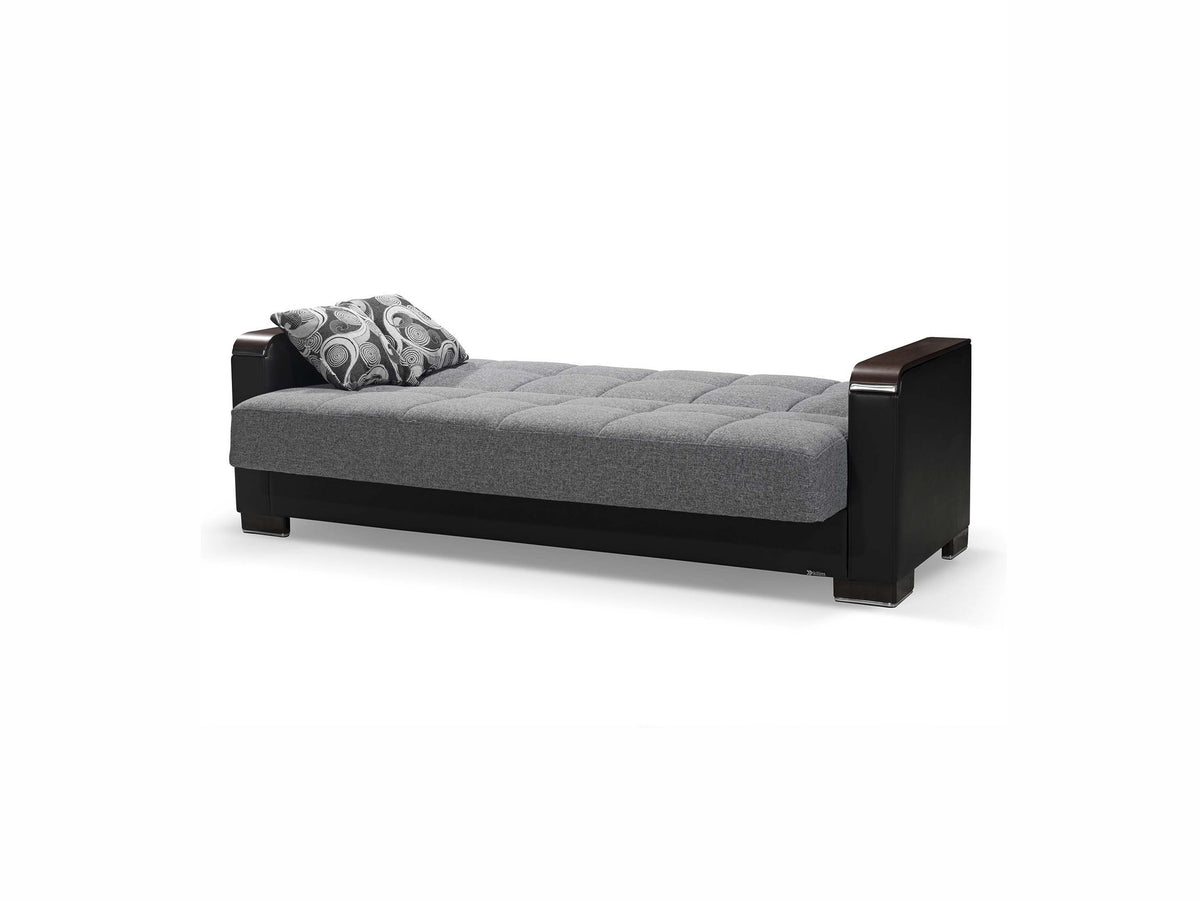 Ottomanson Armada X - Upholstered Convertible Wood Trimmed Sofabed With Storage