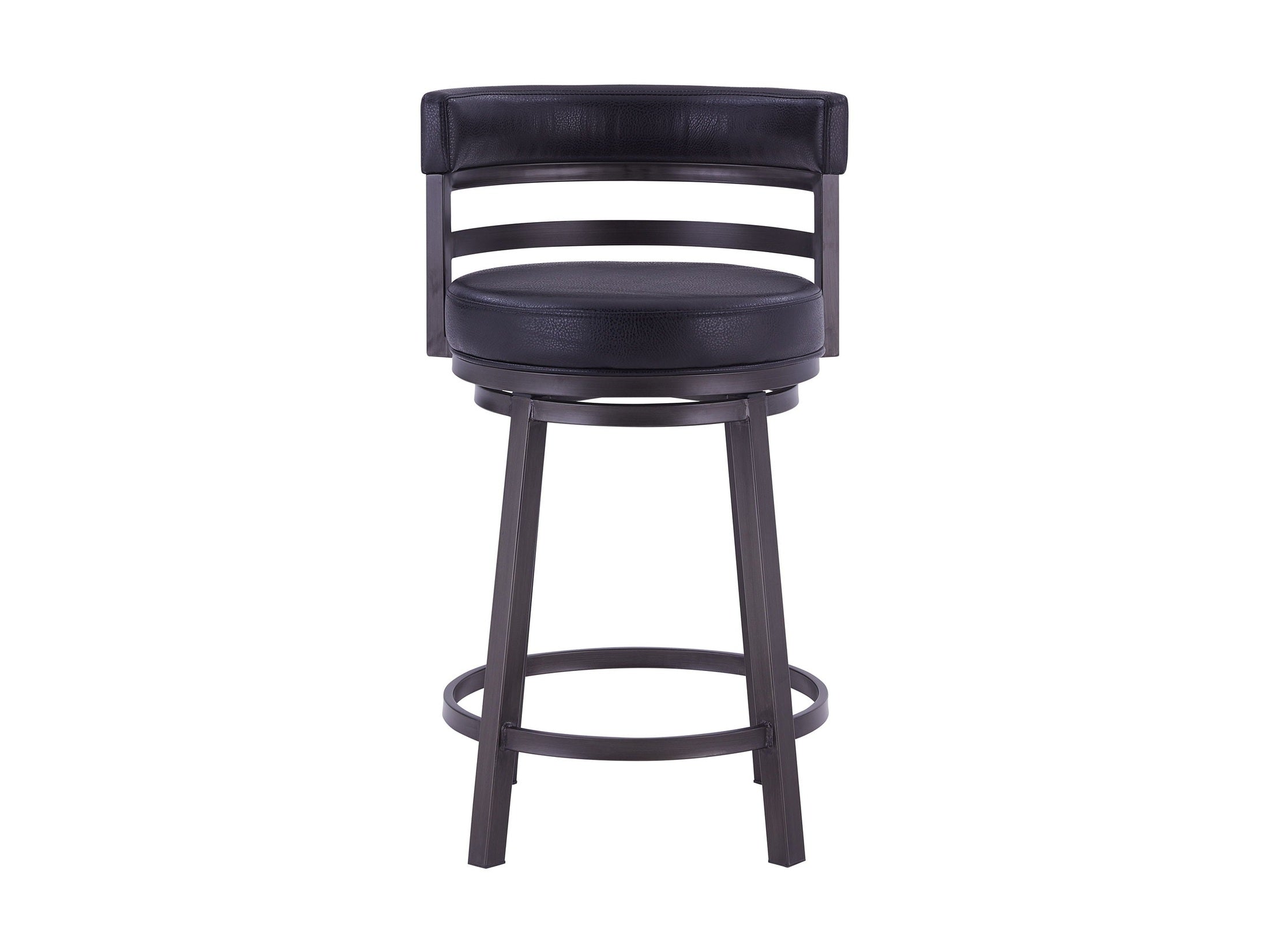 Madrid - Counter Height Swivel Bar Stool - Mineral