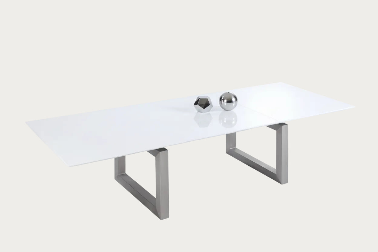 Chintaly Ebony Extendable Dining Table