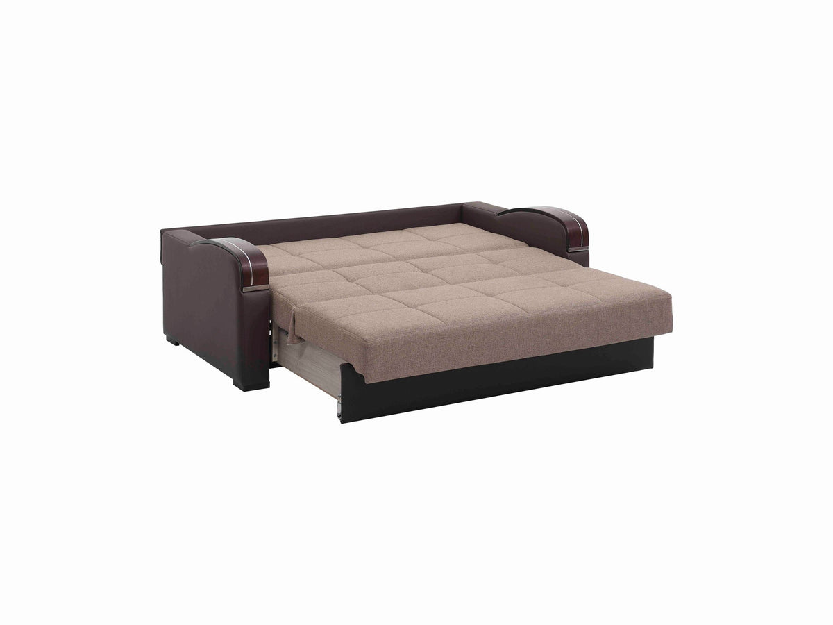 Ottomanson Sleep Plus - Upholstered Convertible Sofabed With Storage