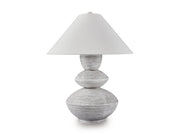 Brickdon - Poly Table Lamp - Distressed White