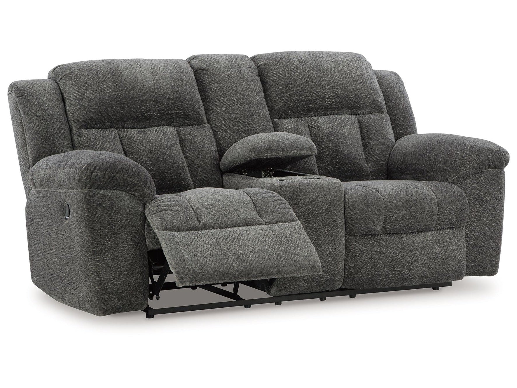 Frohn - Dbl Reclining Loveseat With Console