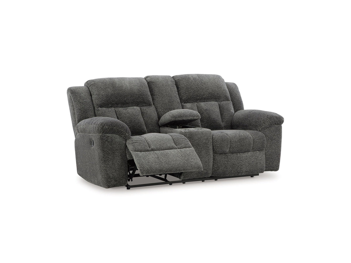 Frohn - Dbl Reclining Loveseat With Console