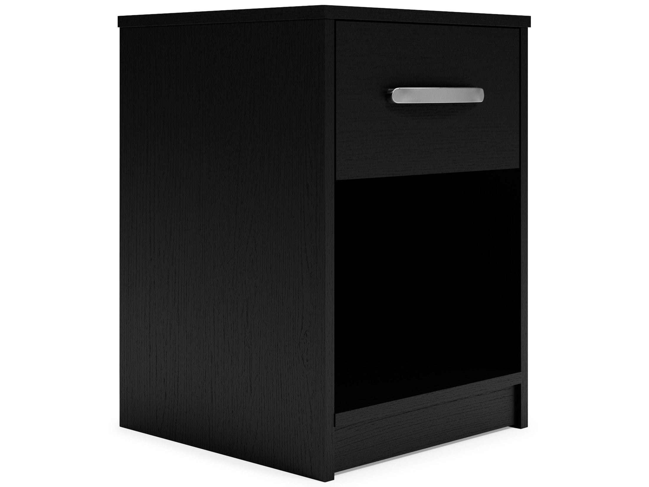 Finch - One Drawer Night Stand - 23" Height - Black