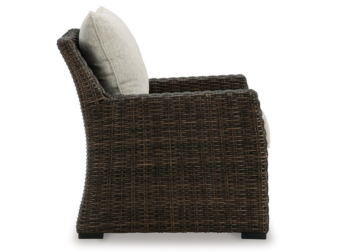 Brook Ranch - Lounge Chair With Cushion - Brown