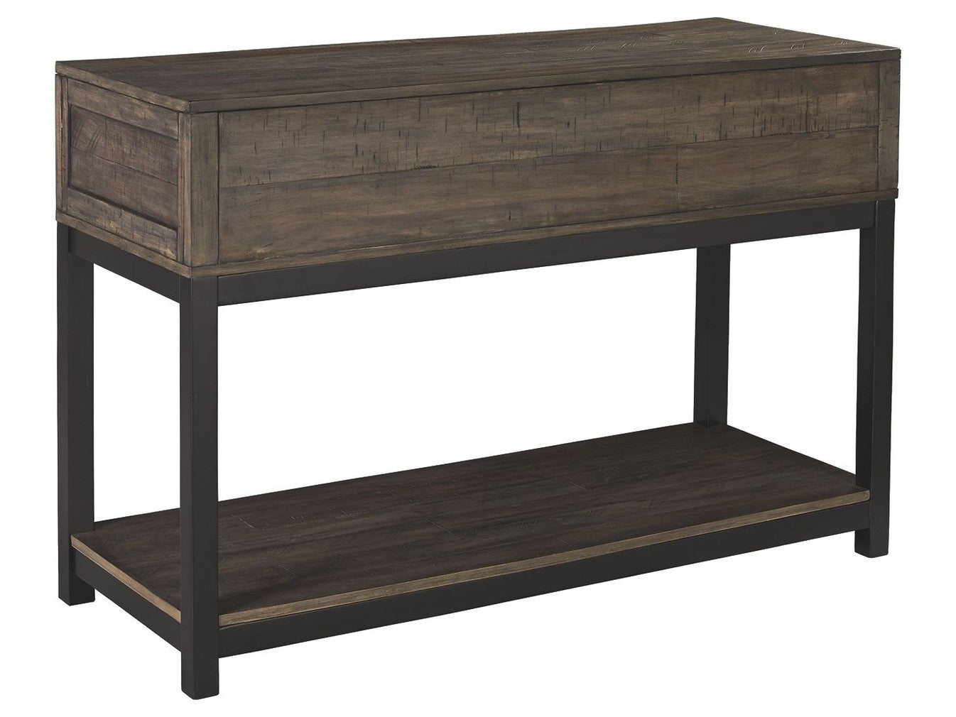 Johurst - Sofa Table - Grayish Brown