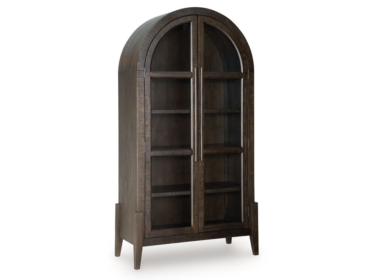 Benhall - Accent Cabinet - Dark Brown